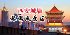 大鸡吧干美女视频中国陕西-西安城墙旅游风景区